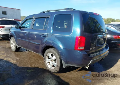 2011 Honda Pilot Ex-L from USA, damaged, VIN 5FNYF4H51BB072385